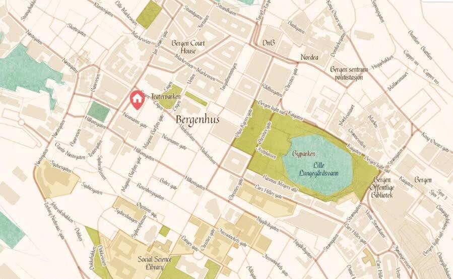 Dinbnb Apartments I Charming 3-Bedroom In The Heart Of The City برغن المظهر الخارجي الصورة